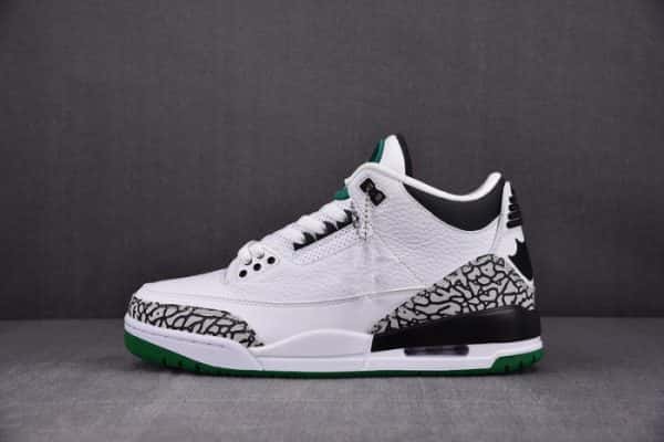 Air Jordan 3 Retro Oregon Ducks Pit Crew White 594282233