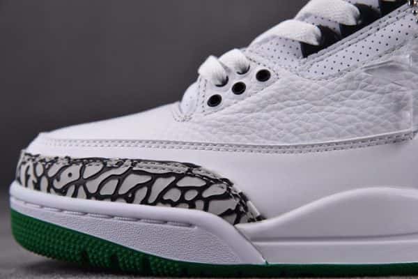 Air Jordan 3 Retro Oregon Ducks Pit Crew White 594282233