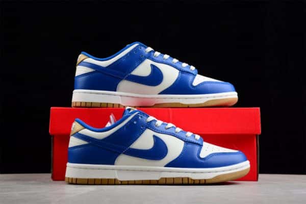Nike Dunk Low Royal Blue Gold Fb7173-141
