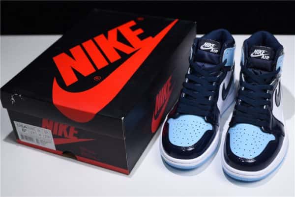 Air Jordan 1 Unc Patent Leather Cd0461-401