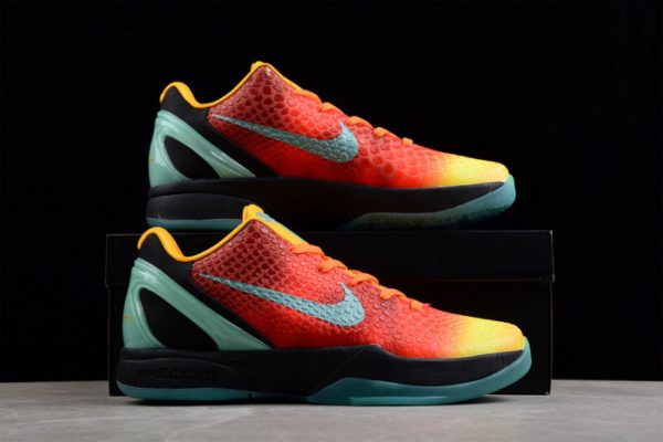 Nike Kobe 6 Protro Orange County Cw2190-800