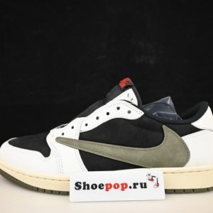 Travis Scott X Air Jordan 1 Low Og Olive Dz4137-106