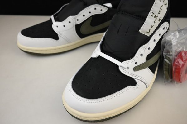 Travis Scott X Air Jordan 1 Low Og Olive Dz4137-106
