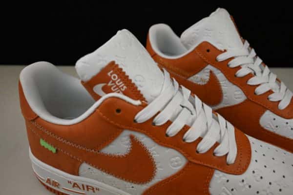 Nike Low Air Force 1 X Orange White