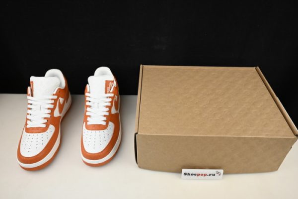 Nike Low Air Force 1 X Orange White