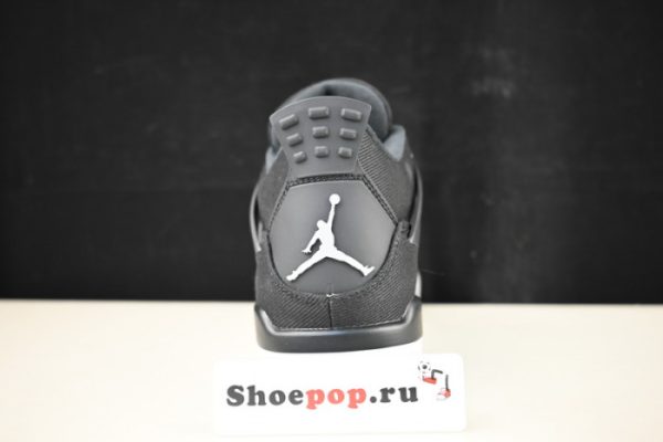 Air Jordan 4 Black Canvas Dh7138-006
