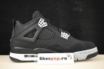 Air Jordan 4 Black Canvas Dh7138-006