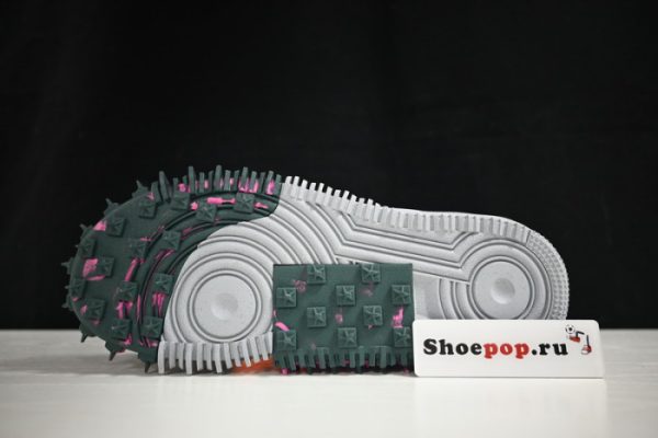 Ofw X Nike Air Force 1 Mid White Do6290-100