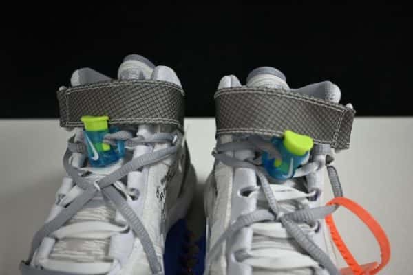 Ofw X Nike Air Force 1 Mid White Do6290-100