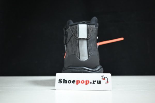 Ofw X Nike Air Force 1 Mid Black Do6290-001