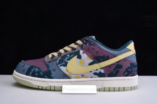 Nike Dunk Low Lemon Wash Multi-Color Cz9747-900