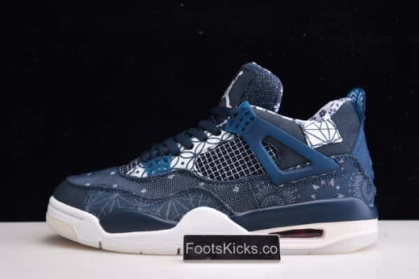 Air Jordan 4 Sashiko Deep Ocean Cw0898-400