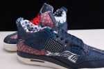 Air Jordan 4 Sashiko Deep Ocean Cw0898-400