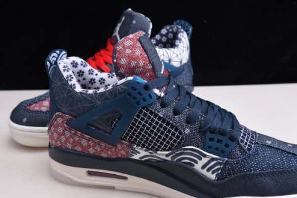 Air Jordan 4 Sashiko Deep Ocean Cw0898-400