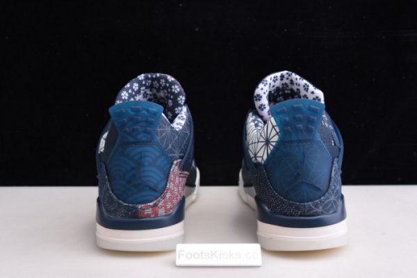 Air Jordan 4 Sashiko Deep Ocean Cw0898-400