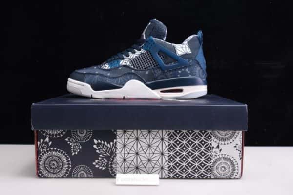 Air Jordan 4 Sashiko Deep Ocean Cw0898-400