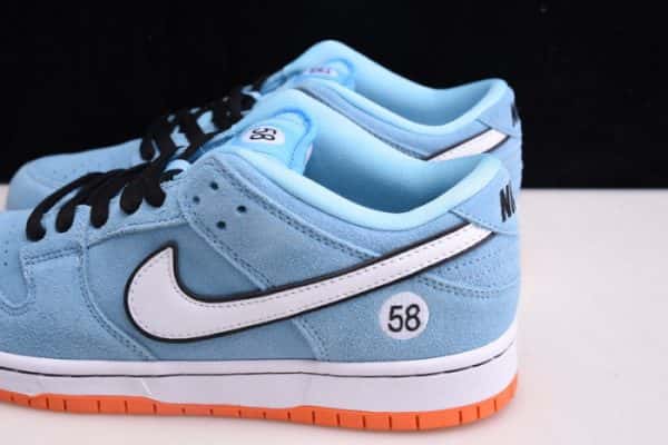 Nike Sb Dunk Low 58 Blue Chill Orange Bq6817-401