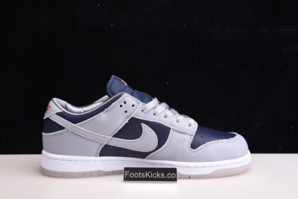 Nike Sb Dunk Low Grey Dark Blue Dd1768-400