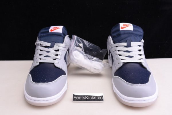 Nike Sb Dunk Low Grey Dark Blue Dd1768-400