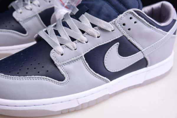 Nike Sb Dunk Low Grey Dark Blue Dd1768-400