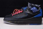 Air Jordan 2 Retro Low Sp Ofw Black Blue Dj4375-004