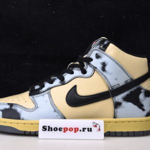 Nike Dunk High 1985 Black Acid Wash Dd9404-700