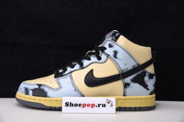 Nike Dunk High 1985 Black Acid Wash Dd9404-700