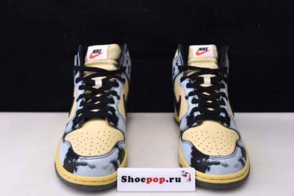 Nike Dunk High 1985 Black Acid Wash Dd9404-700