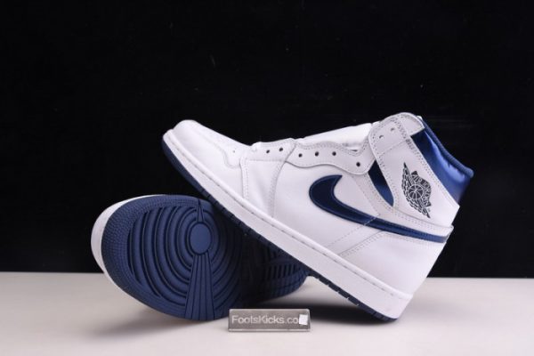 Air Jordan 1 Retro High Og ''Metallic Navy'' 555088-106