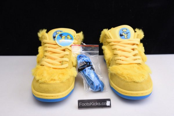Grateful Dead X Nike Sb Dunk Low¡° Yellow Bear¡± Cj5378-700