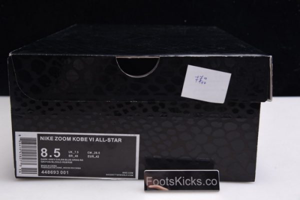 Nike Zoom Kobe 6 All Star ''3d/Hollywood'' 448693-001