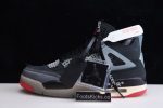Ofw X Air Jordan 4 ¡°Bred¡± Black/Red Cv9388-001