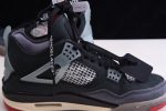 Ofw X Air Jordan 4 ¡°Bred¡± Black/Red Cv9388-001