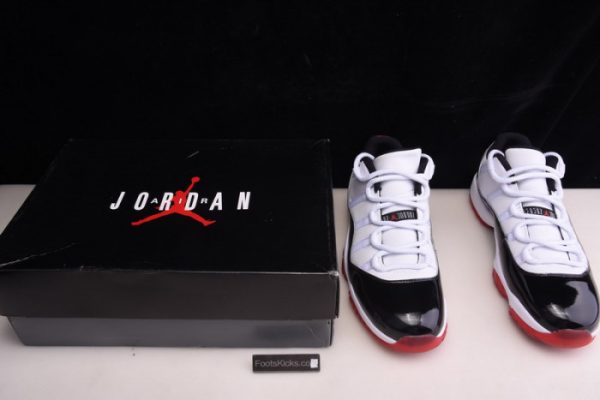 Air Jordan 11 Low White Bred Av2187-160