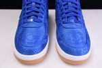 Clot Nike Air Force 1 Blue Silk Cj5290-400