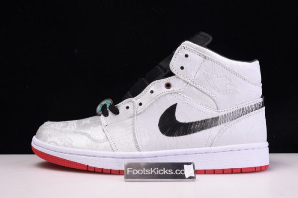 Clot Air Jordan 1 Mid Fearless Cu2804-100