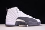 Air Jordan 12 Gs White / Dark Grey 153265-160