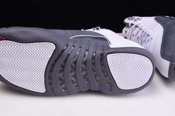 Air Jordan 12 Gs White / Dark Grey 153265-160