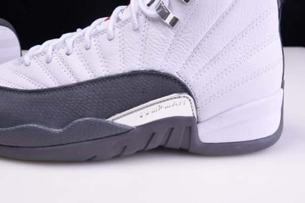 Air Jordan 12 Gs White / Dark Grey 153265-160