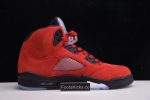 Air Jordan 5 Raging Bull 2021 Red Suede Dd0587-600