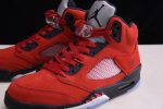 Air Jordan 5 Raging Bull 2021 Red Suede Dd0587-600