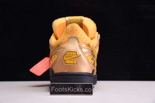 Ofw X Nike Air Rubber Dunk ¡°University Gold Cu6015-700