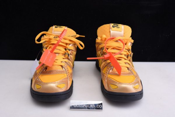 Ofw X Nike Air Rubber Dunk ¡°University Gold Cu6015-700