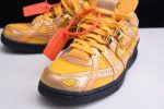 Ofw X Nike Air Rubber Dunk ¡°University Gold Cu6015-700