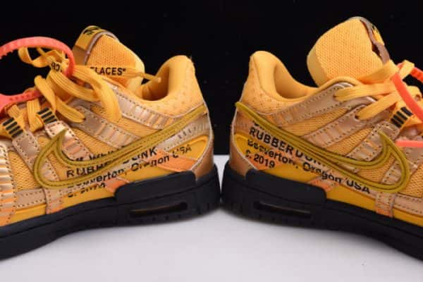 Ofw X Nike Air Rubber Dunk ¡°University Gold Cu6015-700