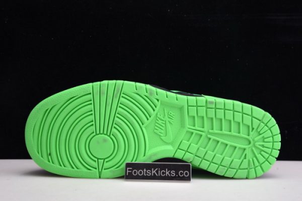 Ofw X Nike Air Rubber Dunk ¡°Green Strike¡± Cu6015-001
