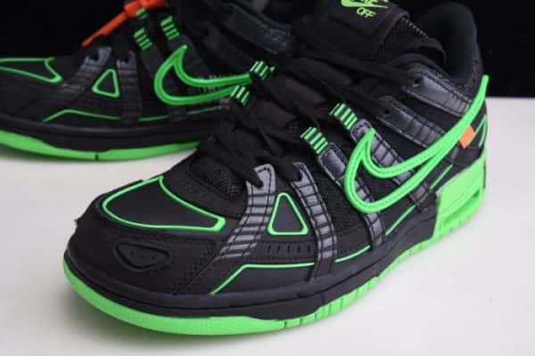 Ofw X Nike Air Rubber Dunk ¡°Green Strike¡± Cu6015-001