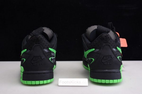 Ofw X Nike Air Rubber Dunk ¡°Green Strike¡± Cu6015-001