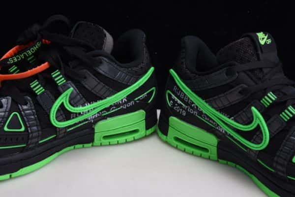 Ofw X Nike Air Rubber Dunk ¡°Green Strike¡± Cu6015-001