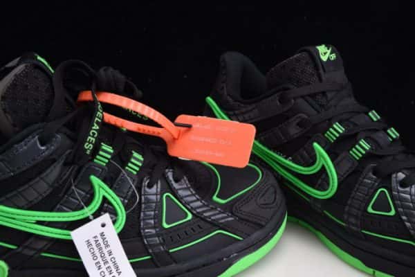 Ofw X Nike Air Rubber Dunk ¡°Green Strike¡± Cu6015-001